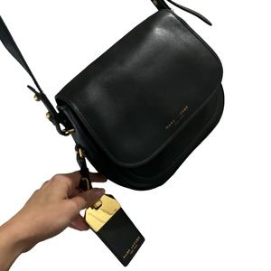 Women's Marc Jacobs Rider Leather Crossbody Bag